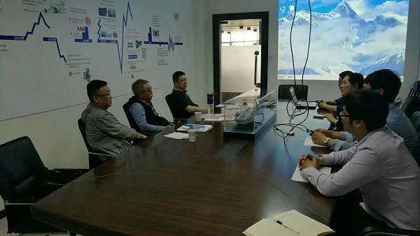  董事長(zhǎng)竇伯英親迎建筑及房地產(chǎn)客戶(hù)參觀考察